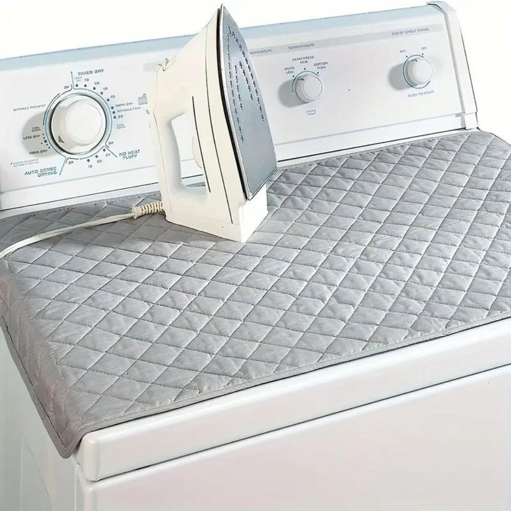 Large Folding Laundry Ironing Mat Heat Resistant Thickened Tabletop Iron Pad Anti-Slip Efficient Iron Board Cover Table Top