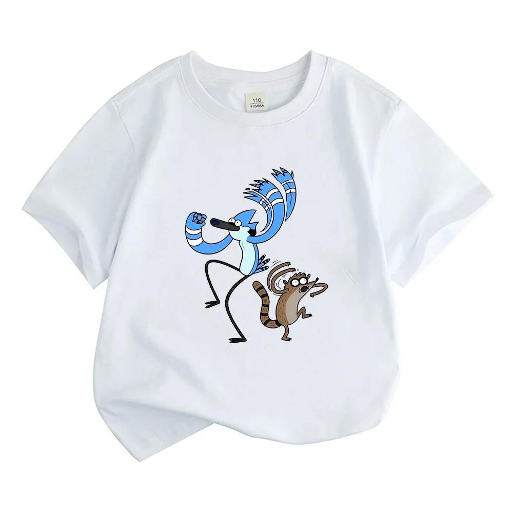 Modisches T-Shirt Film Cartoon Kinder Geschenk Jungen Mädchen Universelles T-Shirt Teenager Kleidung