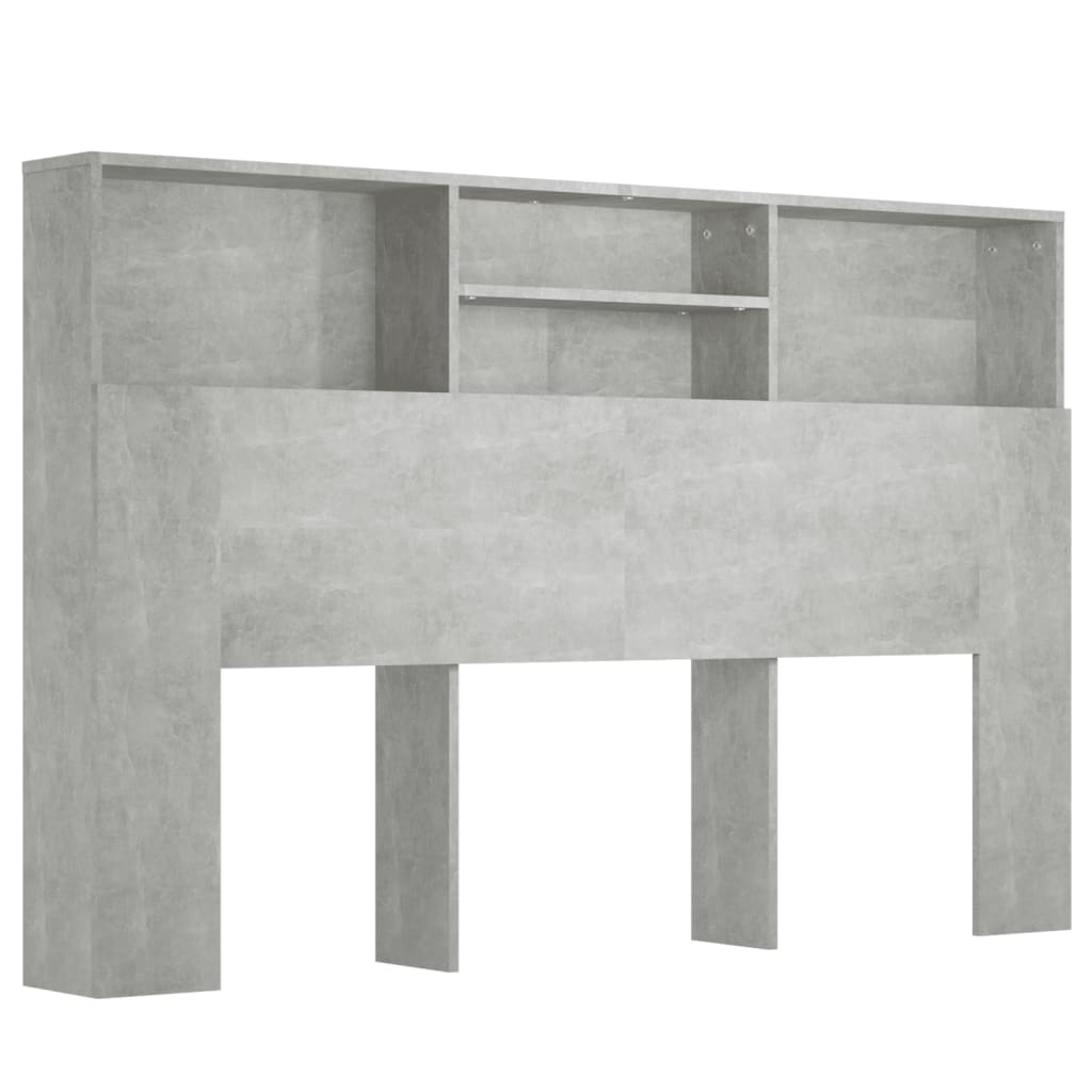 Moderne Kopfteil Mit Regalfach Für Das Schlafzimmer, Ohne Bettgestell Und Matratze, 160x19x103,5 Cm