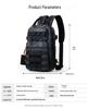 A1R Fishing Gear Backpack: Waterproof, Multifunctional, Large-Capacity Crossbody and Chest Bag.