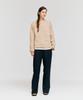 DEPOUND Raglan Round Neck Pullover [Oatmeal]