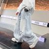 Boys' Ripped Jeans - 2025 Spring/Autumn Loose Casual Straight-Leg Pants