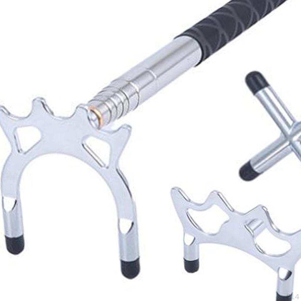 Extendable Billiards Cue Head Length Extends for Pool Table Training