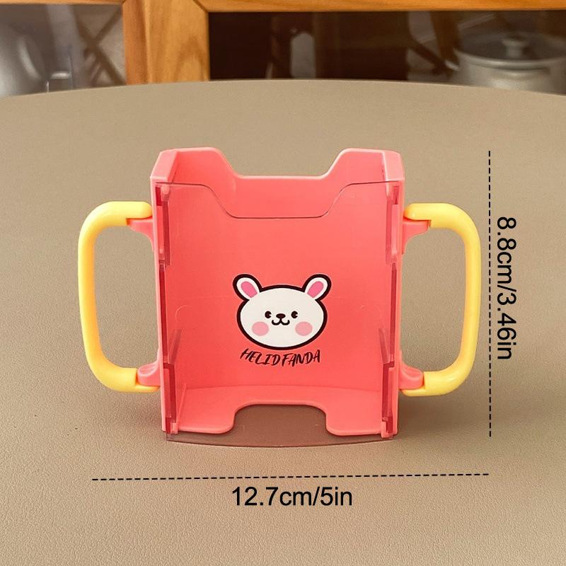 Portable Children'S Milk Cup Holder Durable With Handles Anti-Overflow Cup Holders Milk Accessories Milk Cup