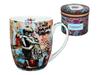 Ceramic Mug Camio Graffiti Pattern Modern Art Modern Carmani