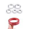 Colorful Car Center Control Air Conditioner Switches Cover Trims Button Rings