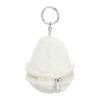 Chaveiro NICI Ovo BB + Pintinho 7cm Pelúcia Saco de Feijão Tamanho Mini Chaveiro