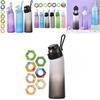 Colorful Flavor Infuser Water Bottle With Seven Aromatic Flavor Rings For Fun Hydration