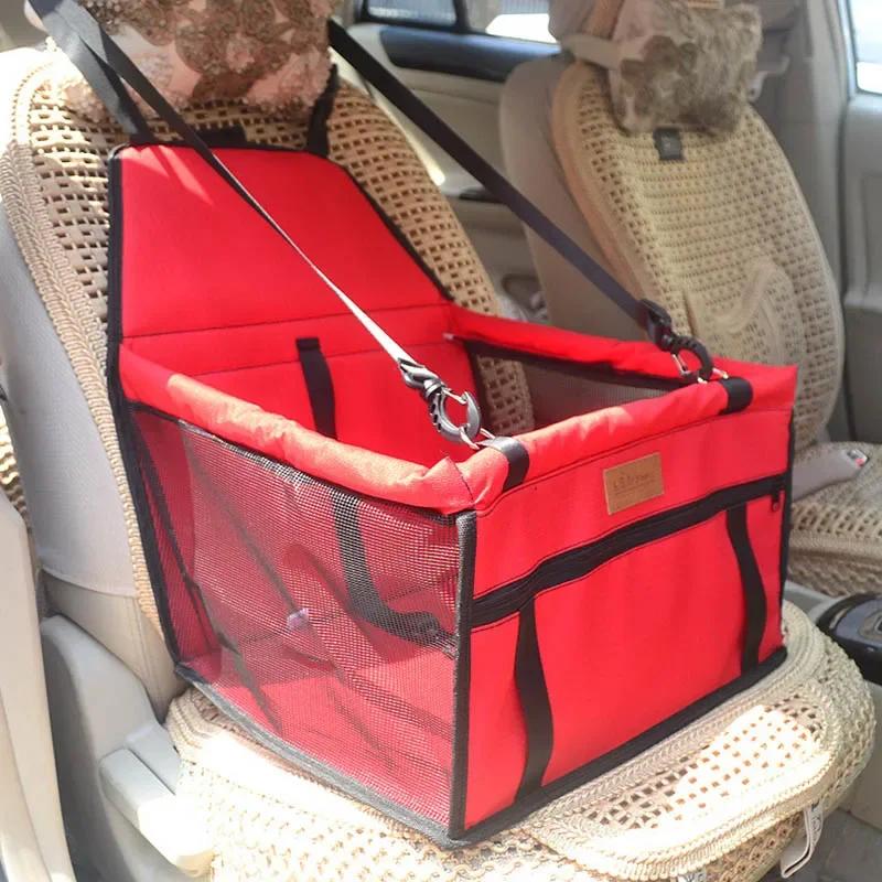 New Pet Car Seat Dog and Cat Safety Seat Pack Rear Seat Special Outing Waterproof Car Seat Dog Nest Bed Dog Mat Blanket Safety