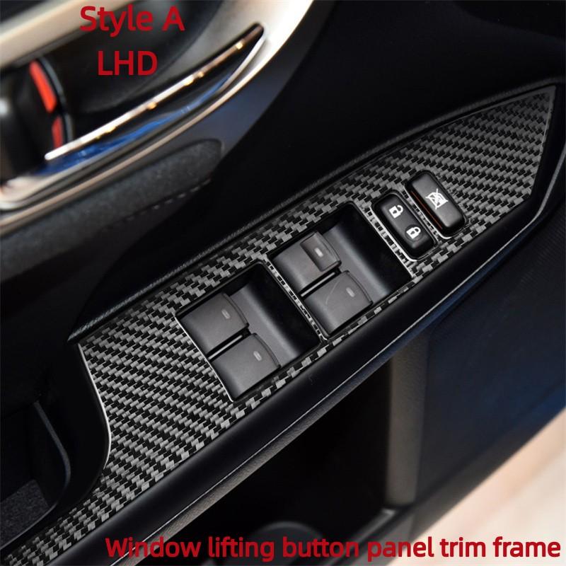 Set complet de autocolante auto din fibră de carbon pentru 11-17 Lexus CT Consolă centrală interioară Priză aer pentru bord Reglarea farurilor acoperiș