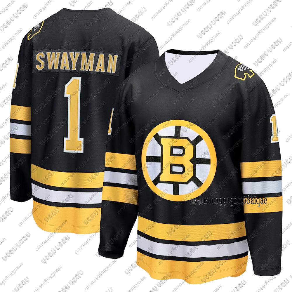 Nuove maglie da hockey su ghiaccio Autunno Inverno per Uomo Maglie da hockey Boston Bruins T-shirt sportive casual a manica lunga Maglie da donna Uomo