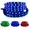 5M Black PCB 5050 RGB LED Strip Waterproof IP65 300 SMD Black PCB Board DC 12V Flexible Light