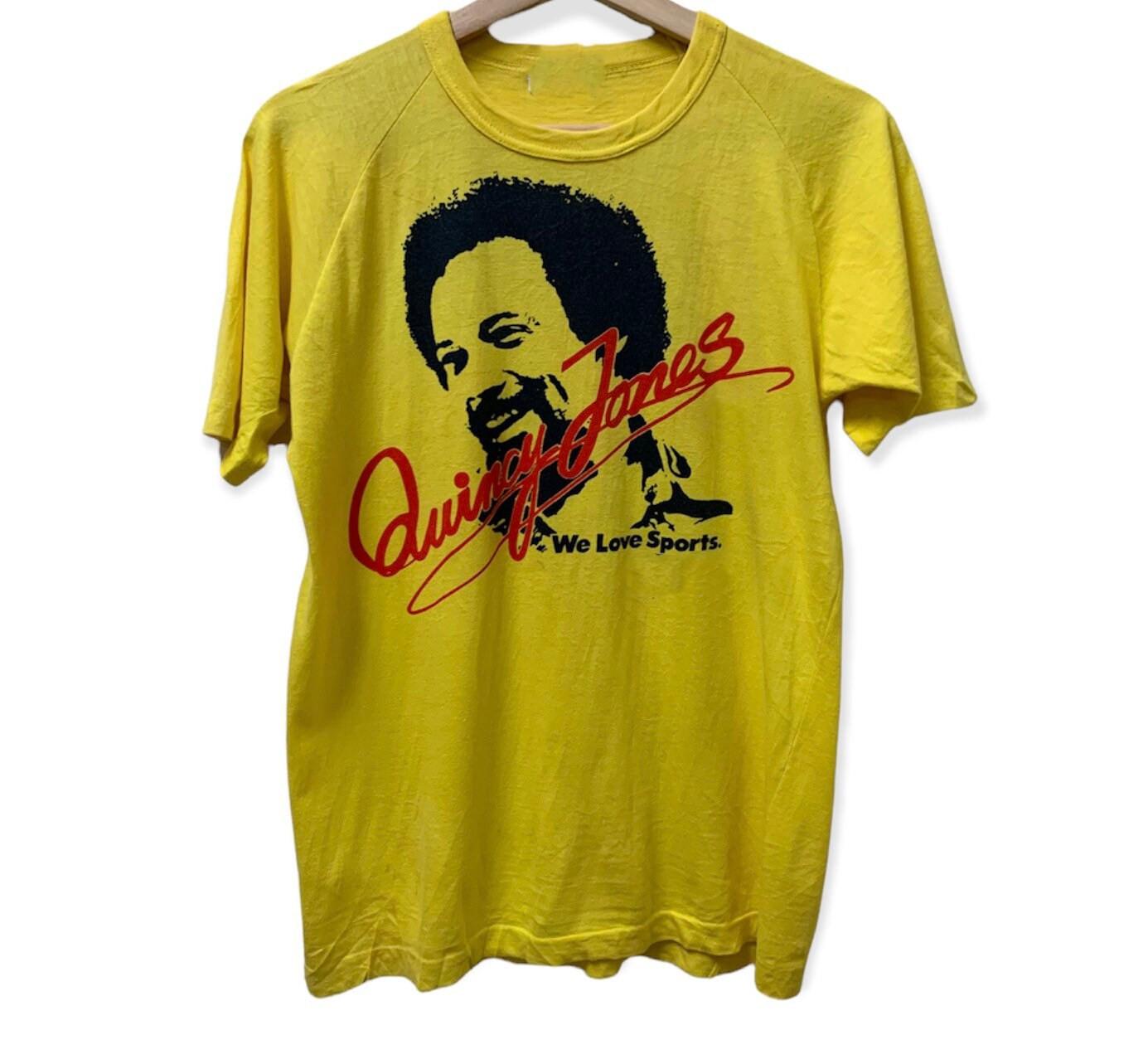 We Love Sports Quincy Jones Shirt Classic Yellow Unisex S-5XL XXL