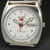 AUTOMATIC 6309A VINTAGE SEIKO 5 JAPAN MENS ARABIC WHITE DIAL WATCH A701670-5