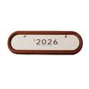 Simplicity 2026 Calendar Wooden Agenda Organizer Creative Desktop Calendar  Home