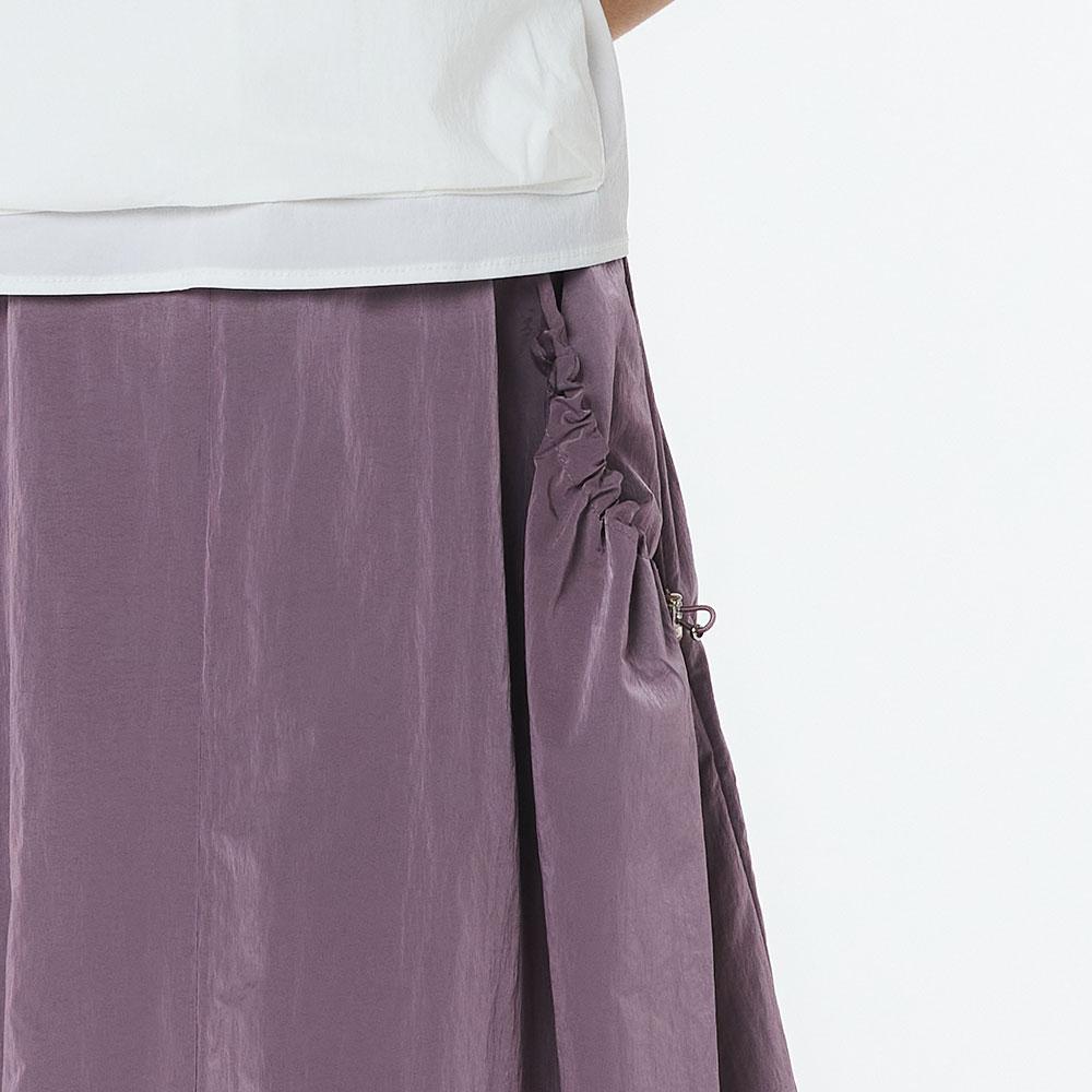 OFFROAD Women'S Asymmetrical Out-Pocket Skirt (Indie Purple)_5L41811