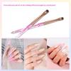 6-teiliges Acrylnagelbürsten-Set, Professionelle Nagelbürsten für Acrylanwendung Acrylpulver Nagelverlängerung und 3D-Nageldesign