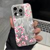 Pink Cherry Floral Design Phone Caae For iPhone 17 16 15 14 13 12 11 Pro Max XS X XR 7 8 Plus 16E 17 Air Shockproof Bumper Cover