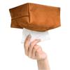 In-Stock Magnetic Tissue Box for Xiaomi YU7: Universal Car Flocking Tissue Holder