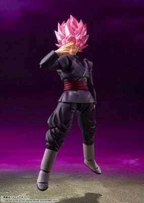 Figurine Dragon Ball Super - Bandai Tamashii Nations - S.H. Figuarts Goku Black - Super Saiyan Rose 14 Cm