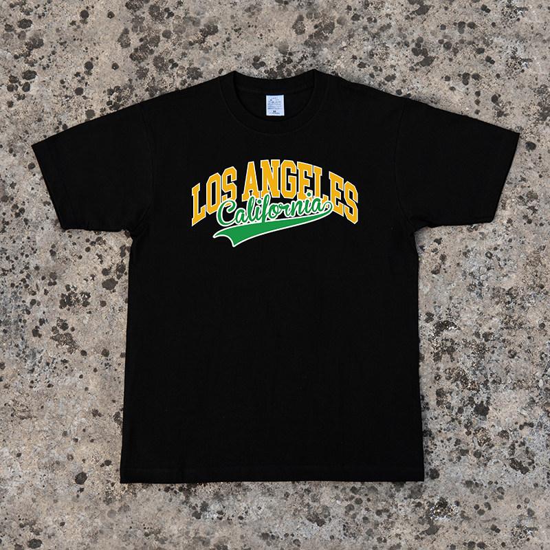 Los Angeles Palm Tree TShirt Unisex Women Tops Casual Short Sleeve Crew Neck Black Cityscape Streetwear Top Luxury Clothes Copy