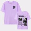 Singer Maria Becerra La Nena Tour 2025 Graphic TShirts Unisex Women Retro Hip Hop Fashion Oversized T Shirt Cotton Casual Tshirt