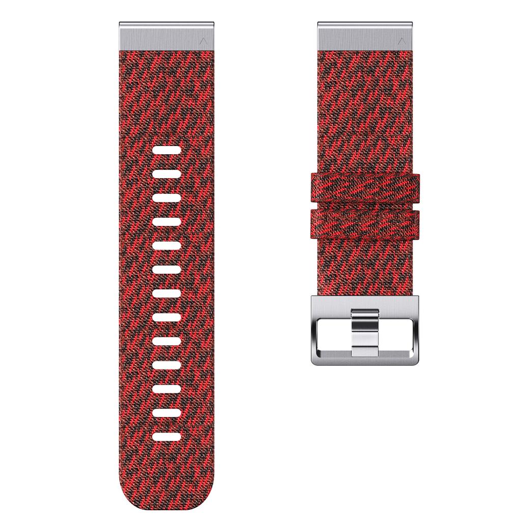 22 26MM Garmin Quick Fit Nylon Watchband Strap for Fenix 7/7Pro/7X/6X/6 Pro/5X/5 Plus6/Epix/Instinct Replaceable Bracelet