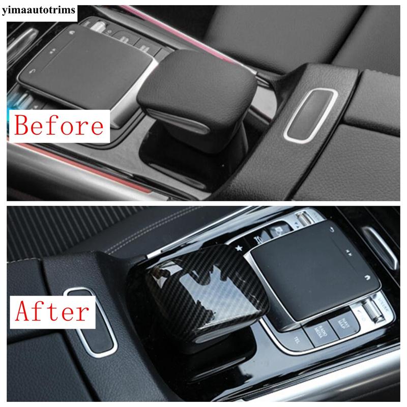 ABS Car Gear Shift Knob Head Handle Cover Trim Accessories Interior For Mercedes-Benz B GLB GLA Class W247 X247 H247  - 2024