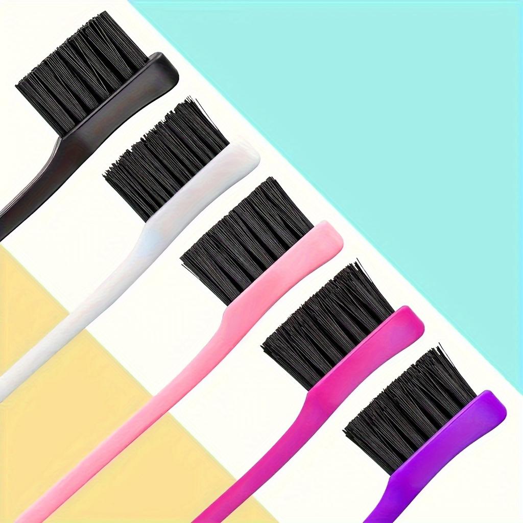 Multifunctional Double Headed Eyebrow Brush 1pc Edge Control Hair Comb Makeup Brush