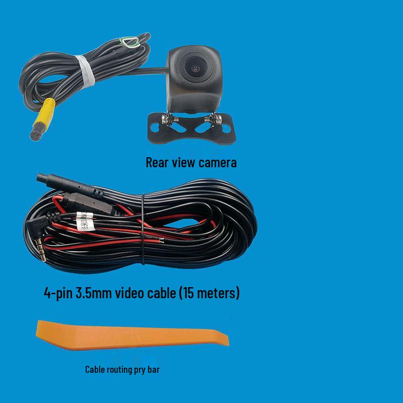 1080P Rearview Camera: 360° Driving Recorder with Blind Spot Streaming, HD Night Vision, and Reversing Image