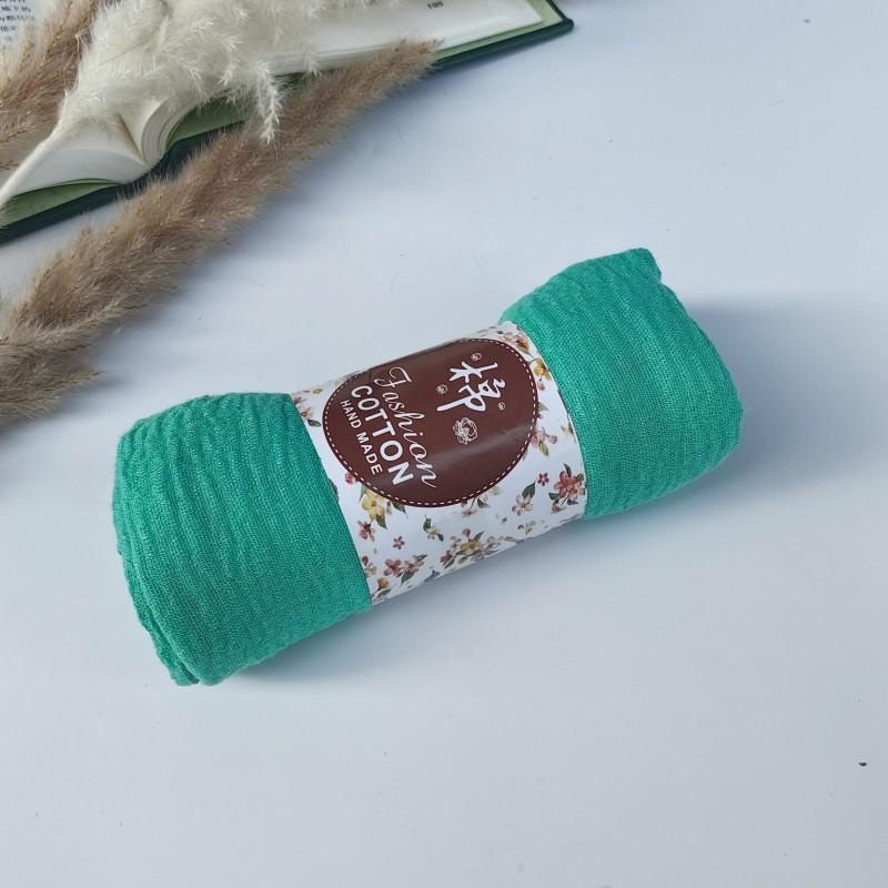 Monochrome Cotton And Linen Scarf, Beard Headscarf, Crumpled Scarf, Shawl, One Piece Will Be Sent On Behalf Of Wj01.