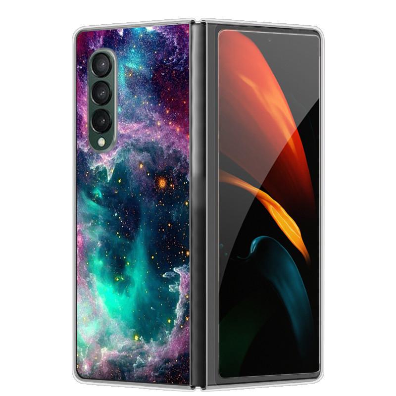 Etui na Samsunga Z Fold 5 Słodkie Modne Twarde Przezroczyste Etui na Telefon dla Samsunga Galaxy Z Fold5 5G ZFold 4 6 5G Powłoka Ochronna ZFold6