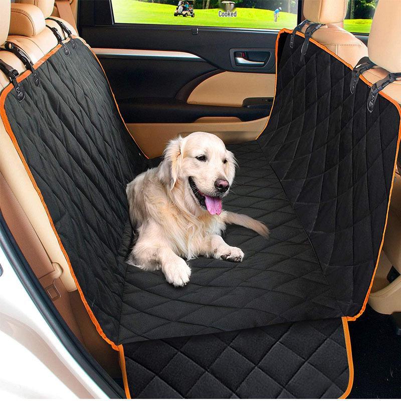 Portable Non-Slip Oxford Cloth Pet Car Seat Cover and Cushion