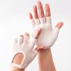 Women's Open Finger Backless Five Finger Aerial Yoga Gloves Non Slip Professional Yoga Accessory Ideal for Pilates Fitness