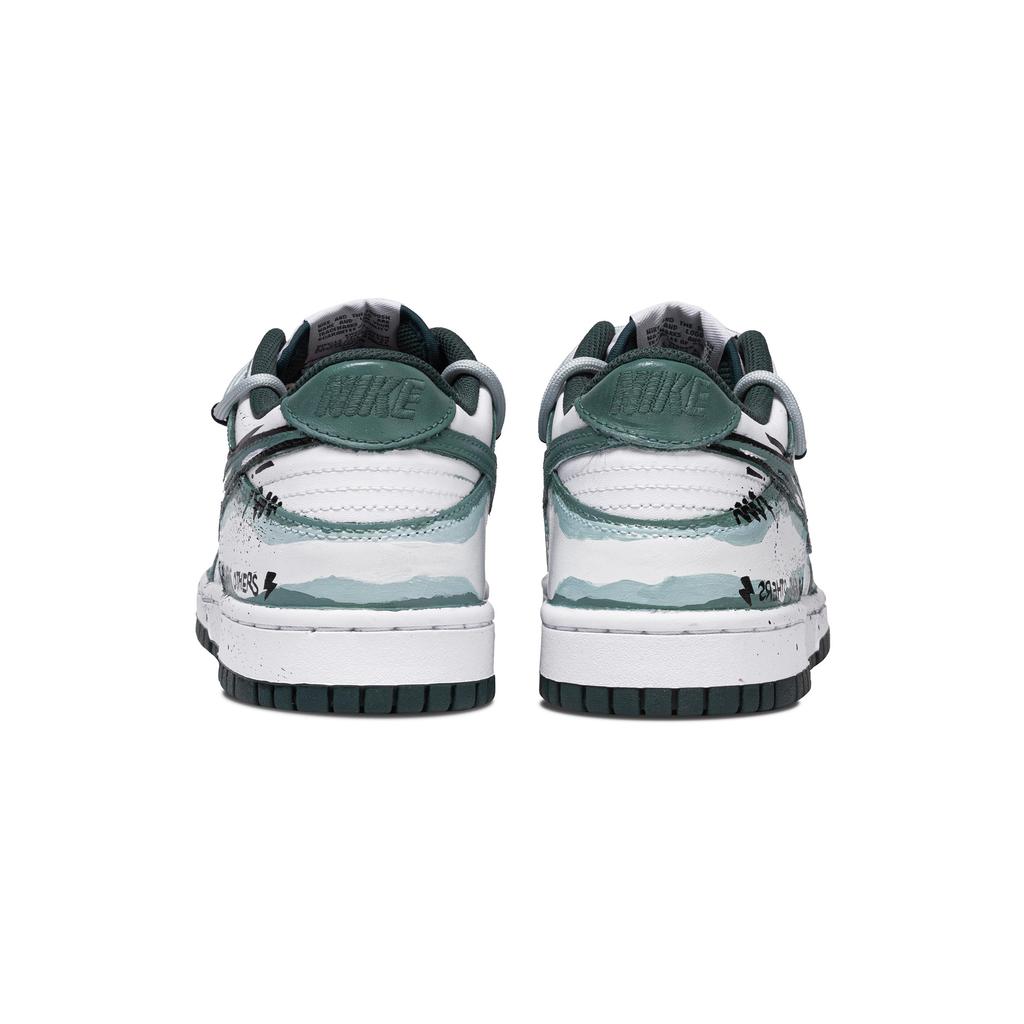 Nike Dunk Starry Sea Entry Slip Resistant Balance Lightweight Low top Skateboard Shoes Unisex Green DD1391-101(Team1190-)