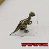 Nachgebildete gealterte Bronze-Tierfigur - Jurassic Style für Büro, Arbeitszimmer oder Kaffeetisch-Dekoration
