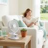 High Airflow Rechargeable Silent Fan Light USB Rechargeable Mini Wind Fan  Dorm Bed