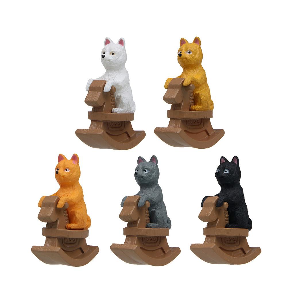 Pvc Collection Shiba Inu Horseback Toy For Birthday And Party Gift