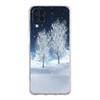 Clear Phone Case for Samsung Galaxy A13 A51 A71 A21S A12 A11 A31 A52 A41 A23 A53 A73 A32 5G A03S Cover Snowy Mountain Christmas