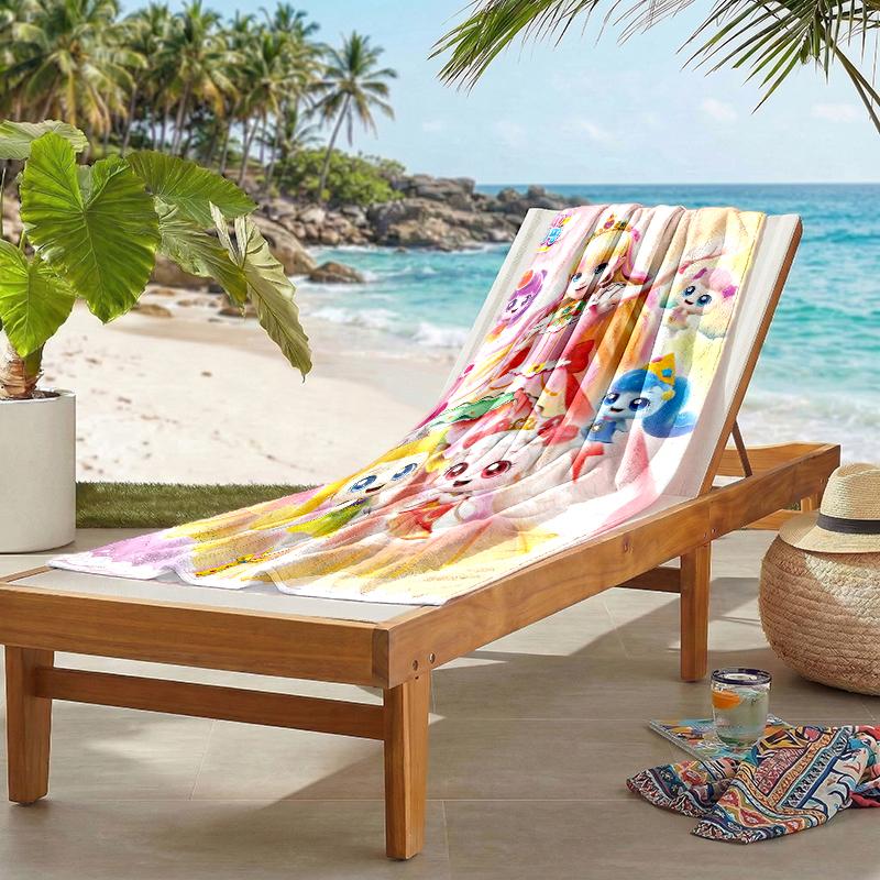 Magic Sweety Fashion Beach Towel: Ideal for Summer Adventures Soft, Absorbent and Quick Drying Suitable for Swimming and Bathing
