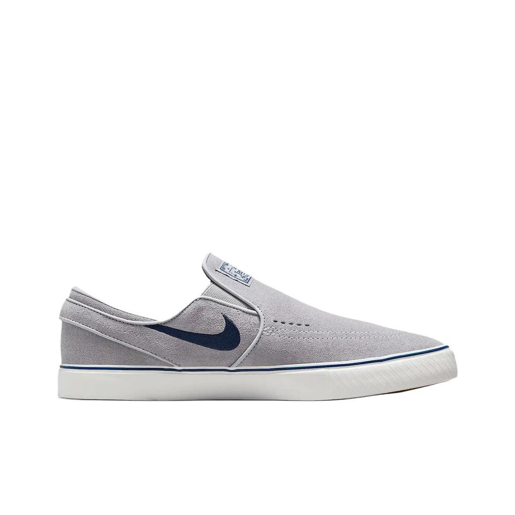 Nike Zoom Stefan Janoski+ Slip SB Wolf Grey Navy Unisex Sneakers Summit-White FN5893-002