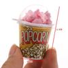 1:12 Dollhouse Miniture Popcorn Bucket Snacks Pretend Food Decoration Prop Toys