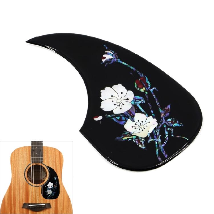Guitare Folk Acoustique Auto-Adhésive Plaque de Protection de Rechange PVC Pickguard de Guitare Plaque de Protection Anti-Rayures Durable