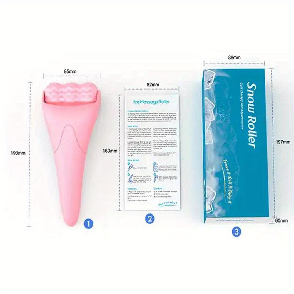 Travel Ice Roller for Face & Eye Cold Compress Massage Face Rollers For Puffiness Face Massager Skin Care Tools Gift For Women