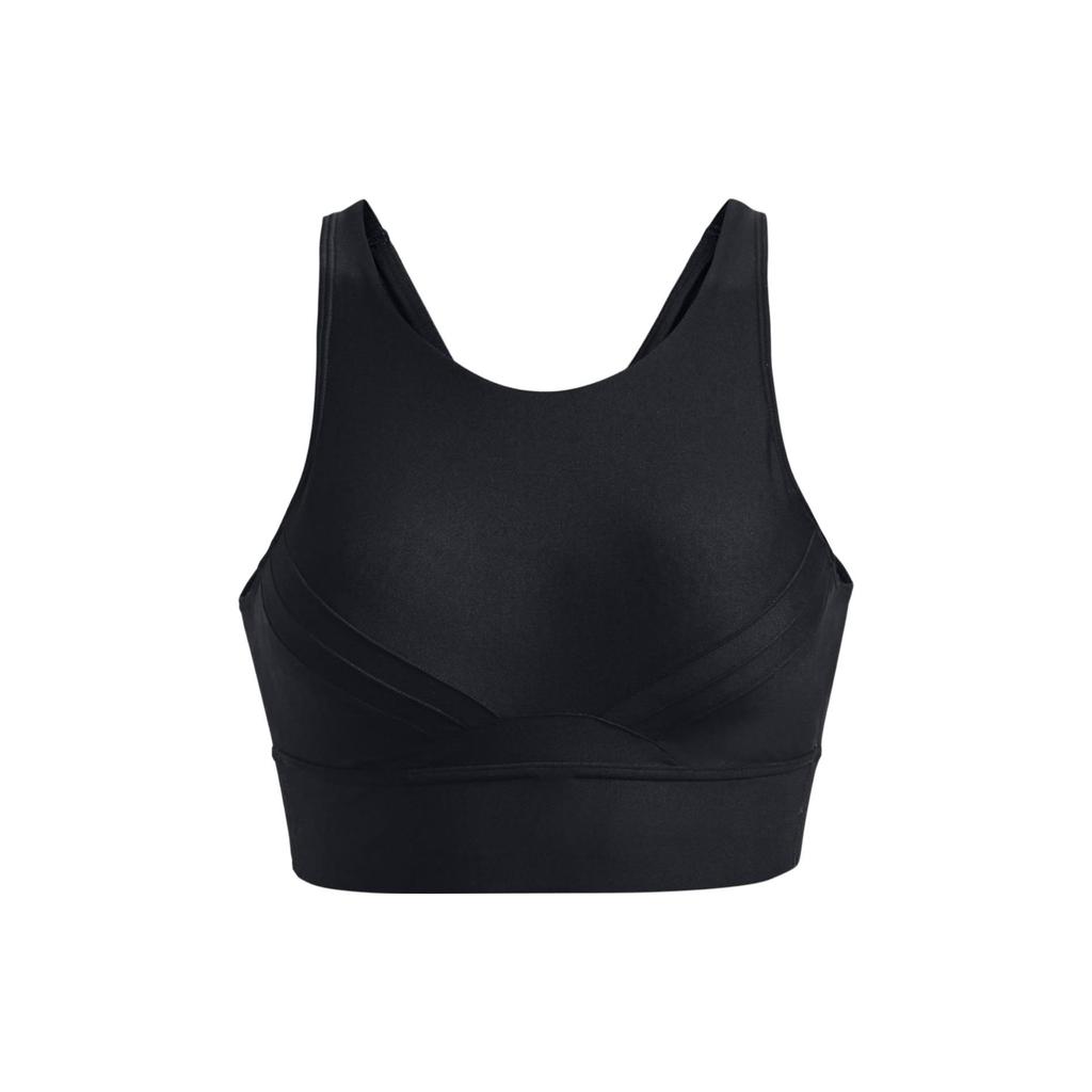 Under Armour Infinity Solid Medium Intensity Sports Bra Women Underwear Black 1376883-001