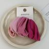 4Pcs/Set High Stretch Women's Scrunchie Solid Ponytail Holder Hair Tie 2024 New Hair Bands  Women