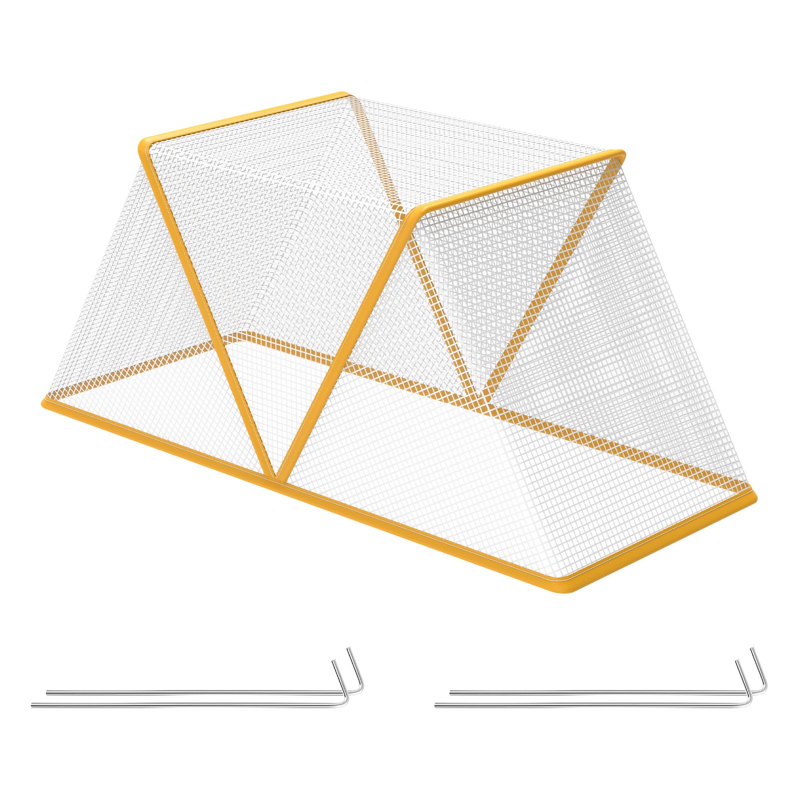 

Покрытие для теплицы складное садовое для овощей цветов защита от насекомых птиц портативное зимнее теплое анти-УФ ветрозащитное для посадки теплица белый