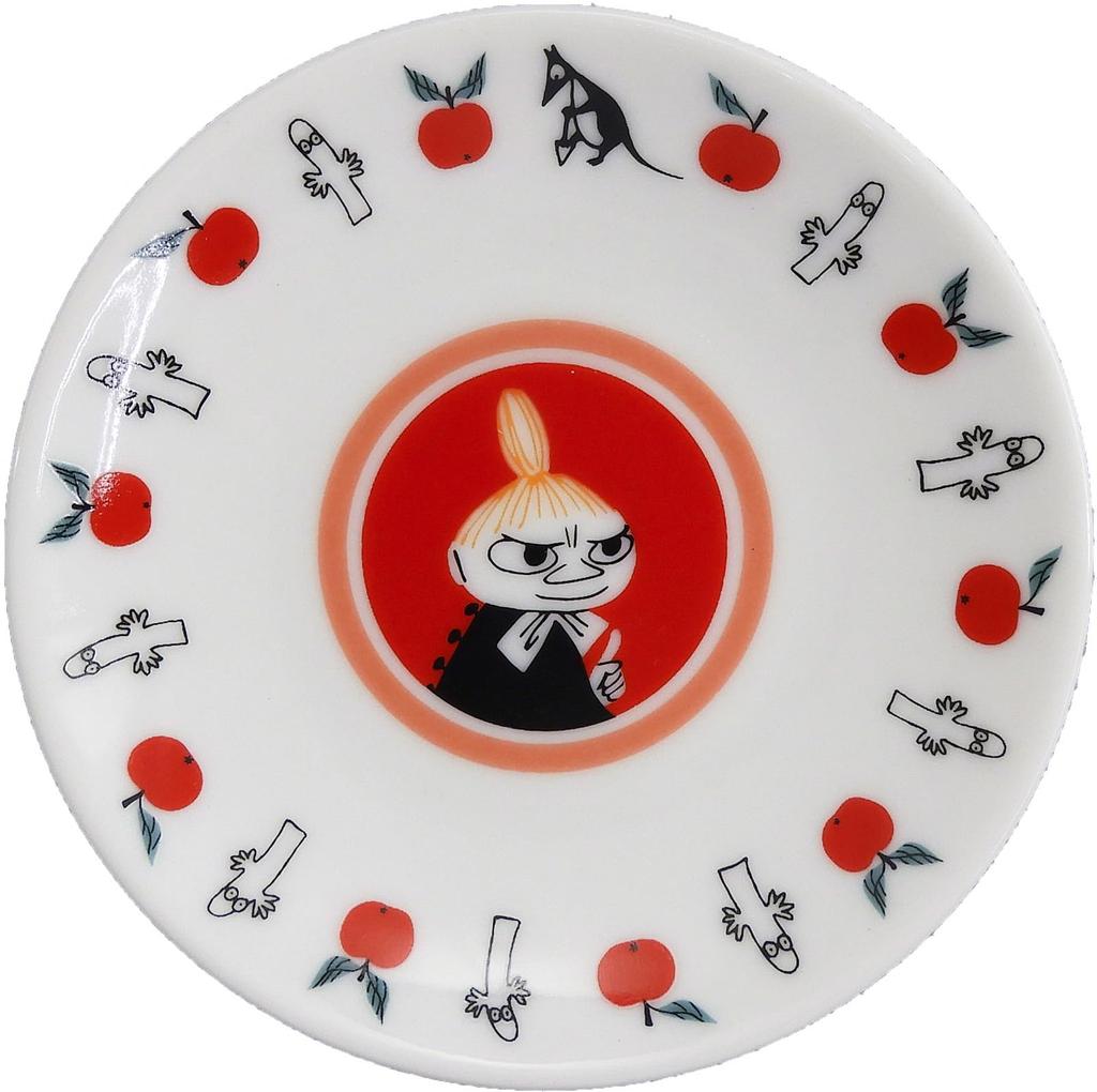 Moomin Dish Set and Soy Sauce Little My Chinese Microwave and Dishwasher Made In 2-Piece (Dumpling Dish), Series, Safe, Japan, MM5702-324P