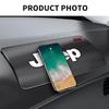 PVC Car Emblem Non-Slip Mat Dashboard Mobile Phone Pad For Jeep Renegade Compass Grand Cherokee Patriot Liberty Wrangler Rubicon