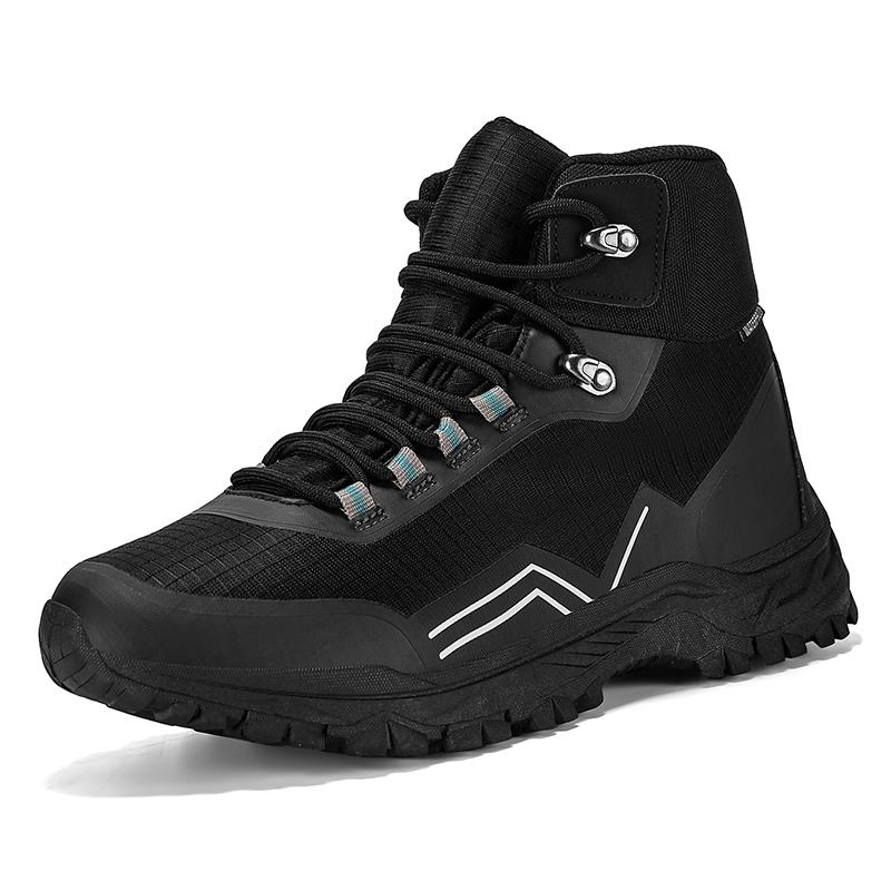 Winterstiefel Herren Outdoor Wanderschuhe Wildleder High Top Trekking Herren Regendicht Taktische Kampfstiefel Militärstiefel Bergsteigen